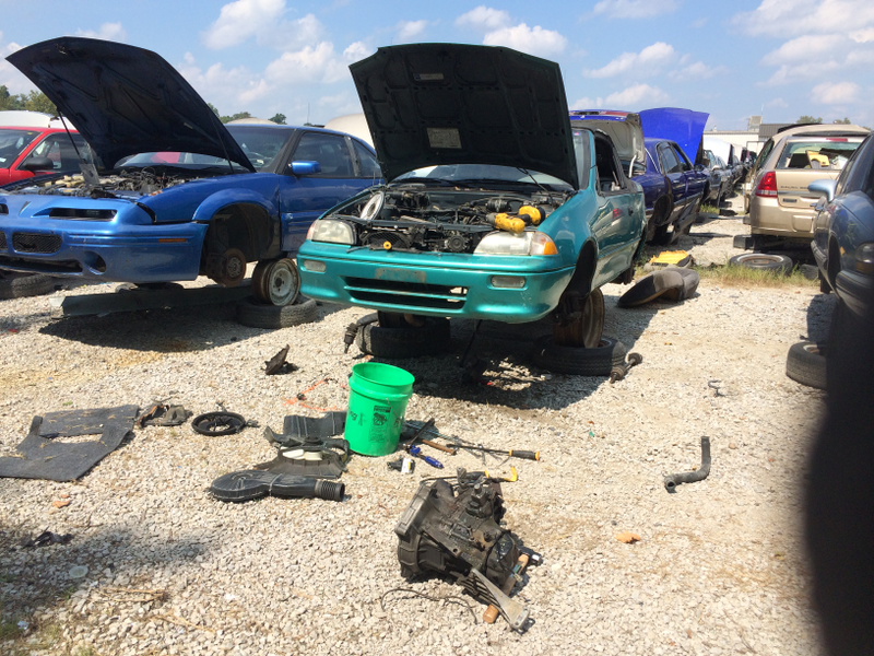 Illustration for article titled To the junkyard this morning for 1/2 off sale.